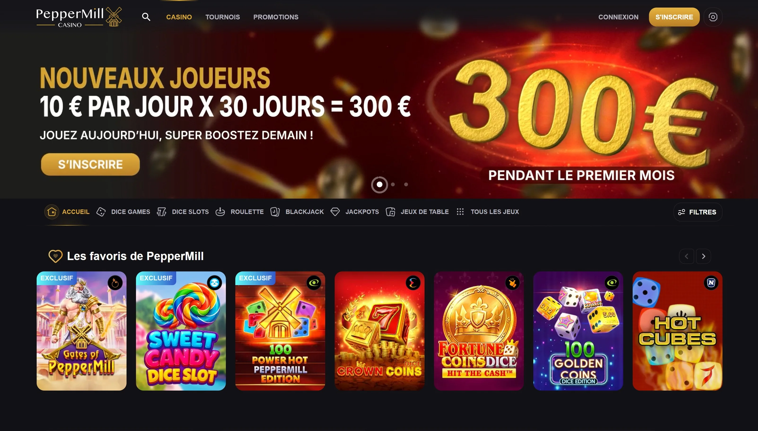 PepperMill Casino Belgique