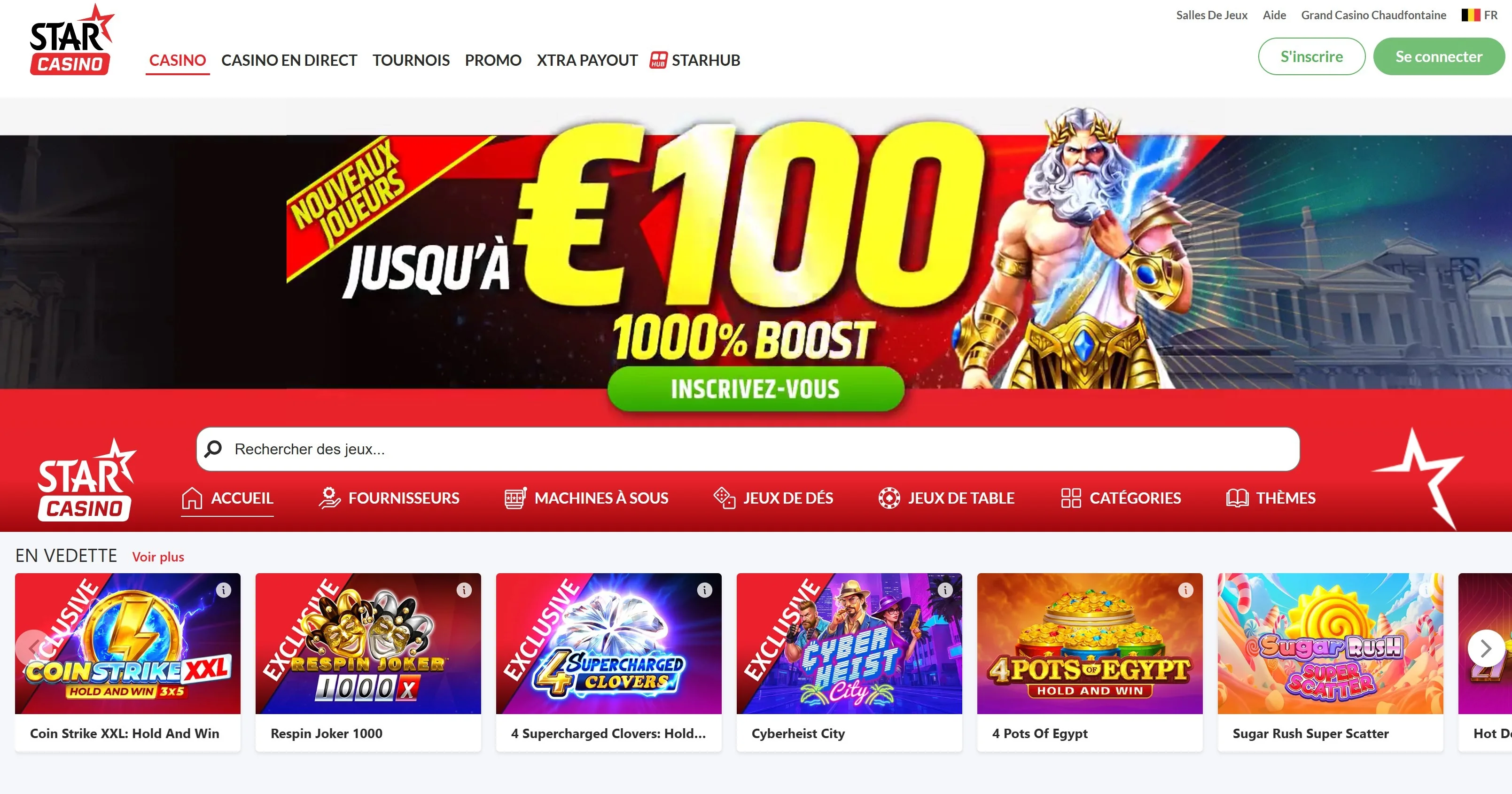 Starcasino Belgique